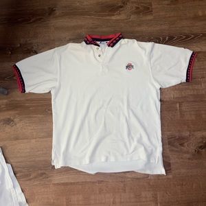 Retro OhioState Double Button